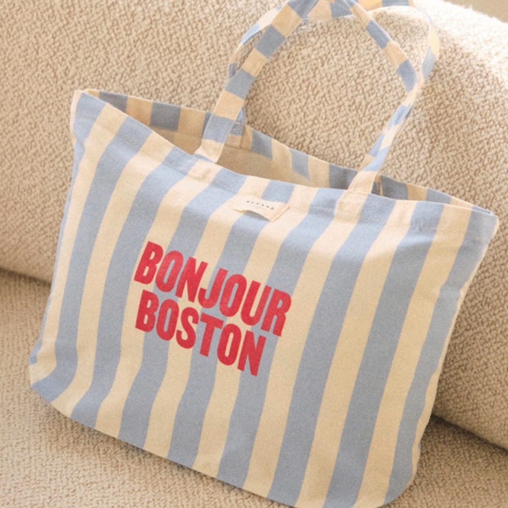 Organic cotton tote bags by Sezane